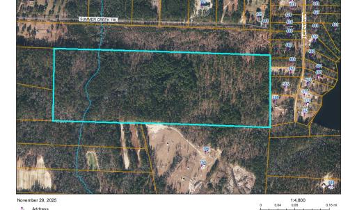 McGill RD Minor Subdivision 1 Aerial GIS