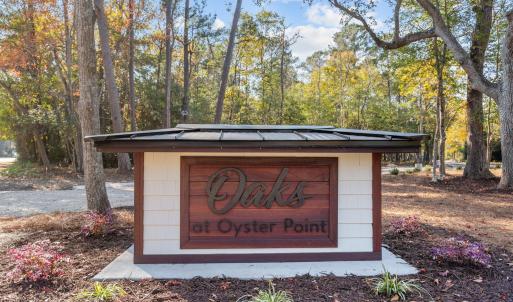 Oaks Entrance Sign