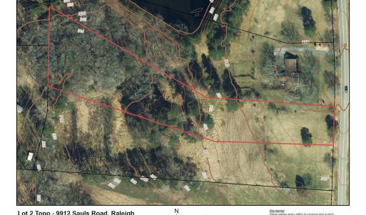 Lot 2 - 9912 Sauls Road Topo_092424