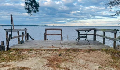 View from the shared lake access lot