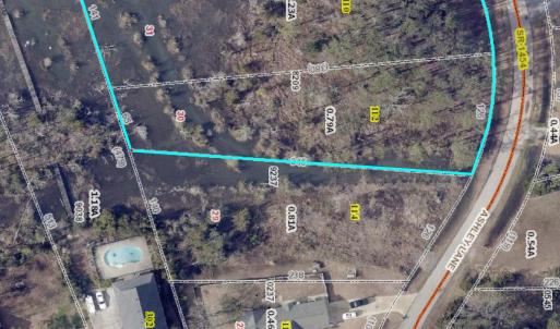 Aerial map both lots