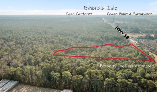 estimated lines labeled