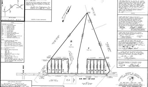 Survey Map (Lots 7 and 8)