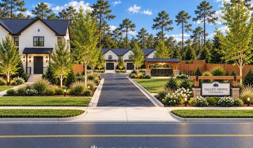 Valley Grove Entrance Rendering