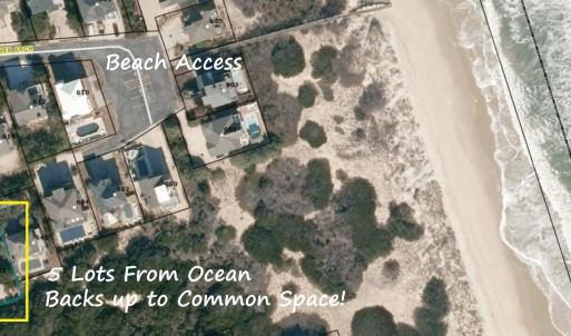 tax aerial shot outlining parcel with te