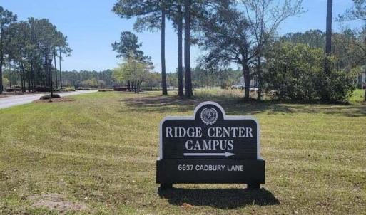 Ridge Center Sign