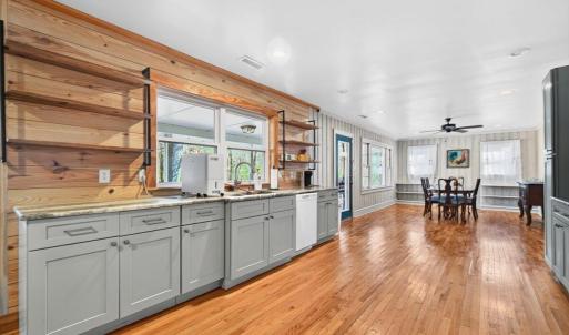 beautiful galley kitchen