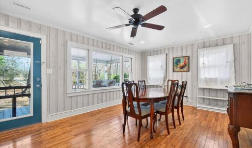 dining room area