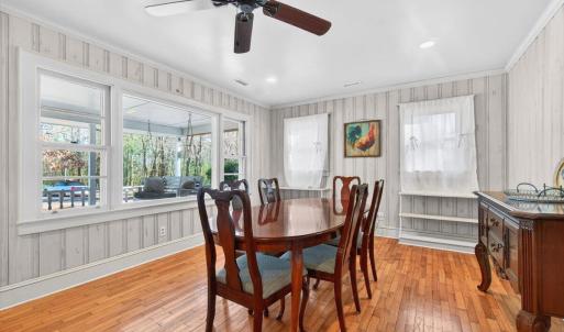 dining room area