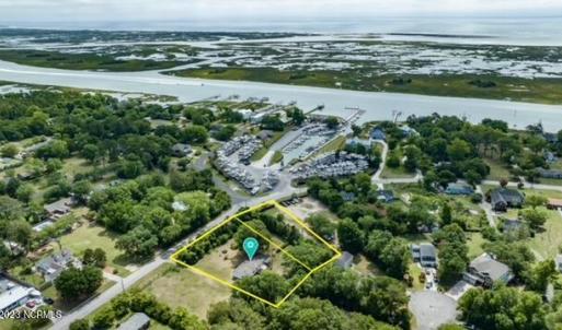 outline of both lots