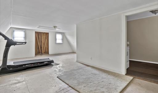 Room above garage