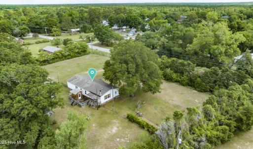 Lot 6 & Lot 8with house aerial view
