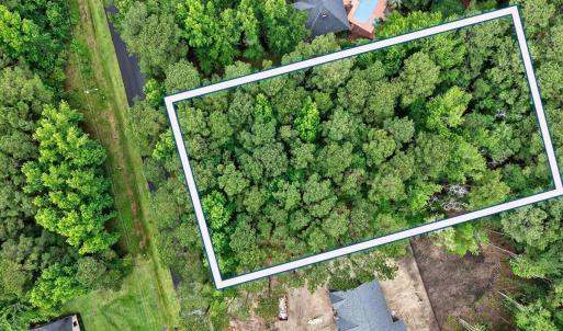 Aerial View of Lot Lines