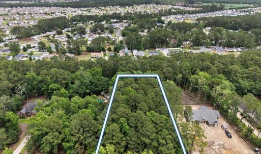 Aerial View looking East