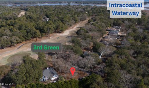 Sitting on the 3rd Green