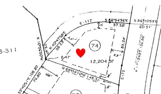 7483 Haddington Place Plat Map