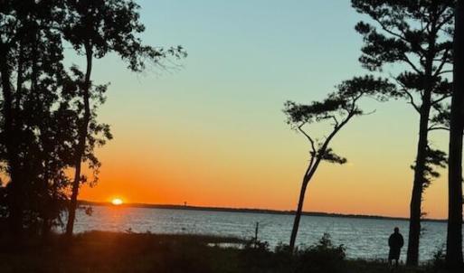 Sunset picture from the lot v1