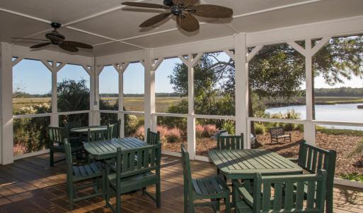 Screened Porch at River House