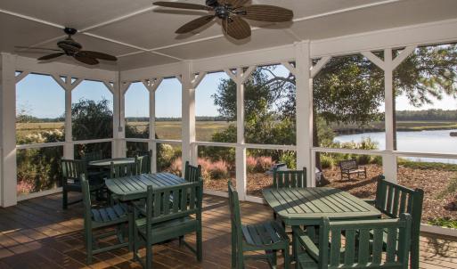 Screened Porch at River House