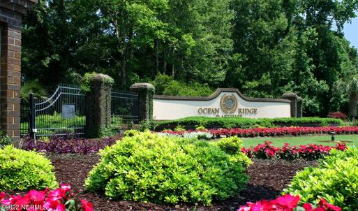 Beautifully Landscaped Entrances