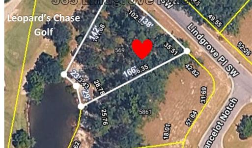 569 Lindgrove Place Aerial Map