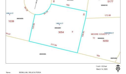 GIS MAP 3 MILLA CT.