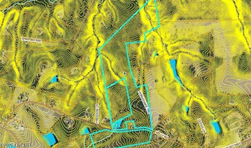 GIS Contour Zoomed Out