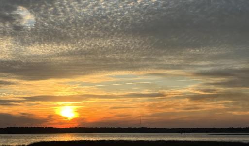 Sunset Over the Cape Fear