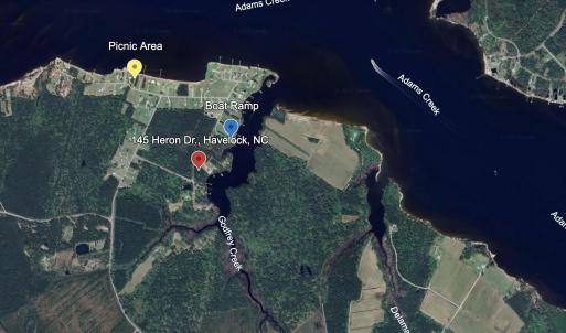 Picnic/Beach, Ramp & Lot locations