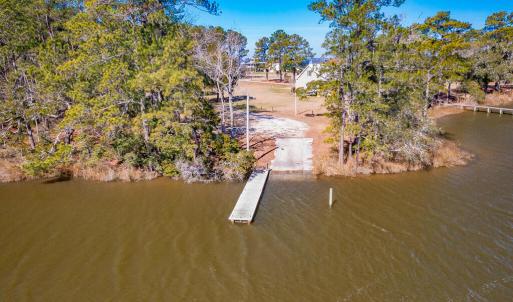 Boat Ramp view from Godfrey Creek