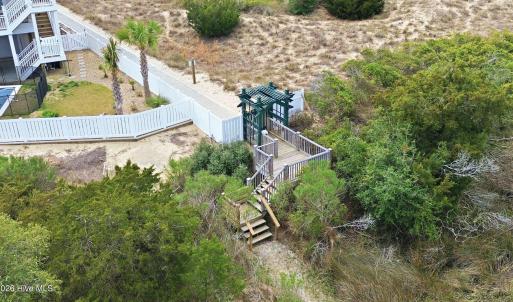 Community walkway to ICW dock