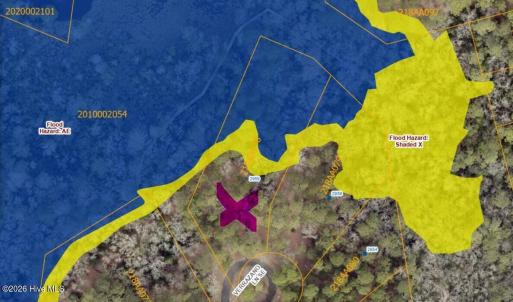 GIS flood zone map