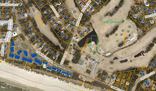 Aerial Showing Beach and Golf