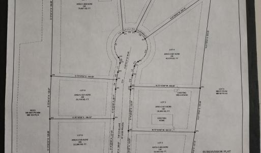 Cove at Town Creek Plat Map