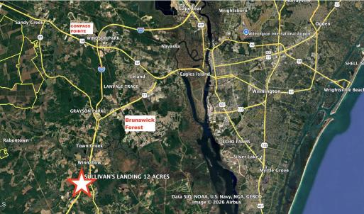 SULLIVANS LOCATION MAP