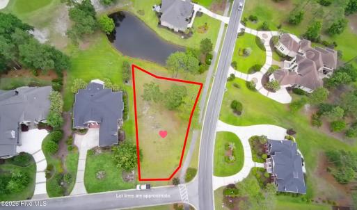 6546 Castlebrook Way Lot Lines