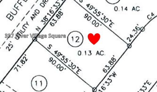 337 River Village Square Plat Map