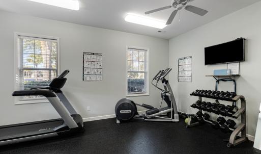 Oyster Harbour fitness room