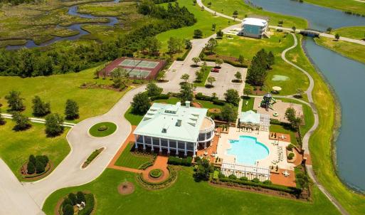 Aerial-clubhouse & pool