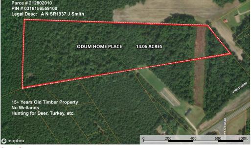 Photo #1 of Lot 8 Odum Home Place, Saint Pauls, NC 14.1 acres