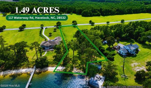 Photo #1 of 117 Waterway, Havelock, NC 1.5 acres