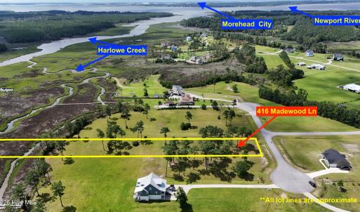 Photo #1 of 416 Madewood, Newport, NC 3.8 acres
