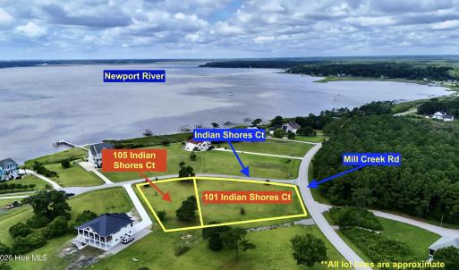 Photo #3 of 105 Indian Shores, Newport, NC 0.6 acres