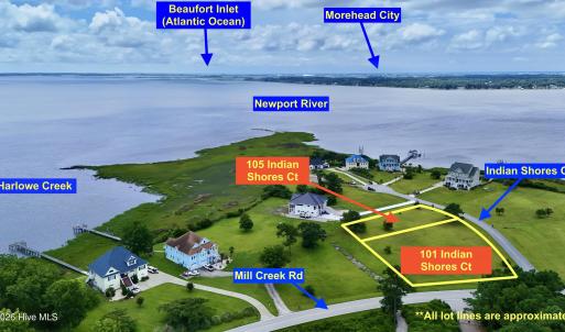 Photo #2 of 105 Indian Shores, Newport, NC 0.6 acres