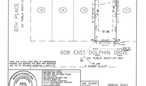 Photo #2 of 608 Dolphin, Oak Island, NC 0.2 acres