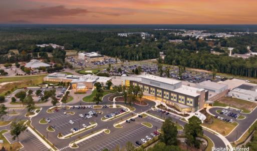 Scotts Hill Medical Park Drone shot