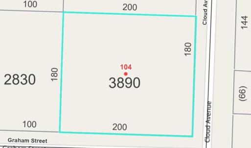 104 Graham St - Lot Dimensions