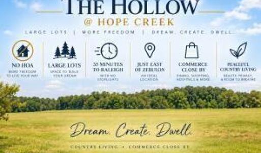 Photo #5 of Lot 9 Hope Creek, Spring Hope, NC 2.4 acres