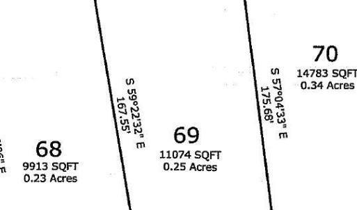 625 Vale - Lot 69 Zoomed In