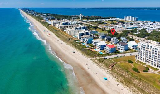 Aerial View of Beach Proximity